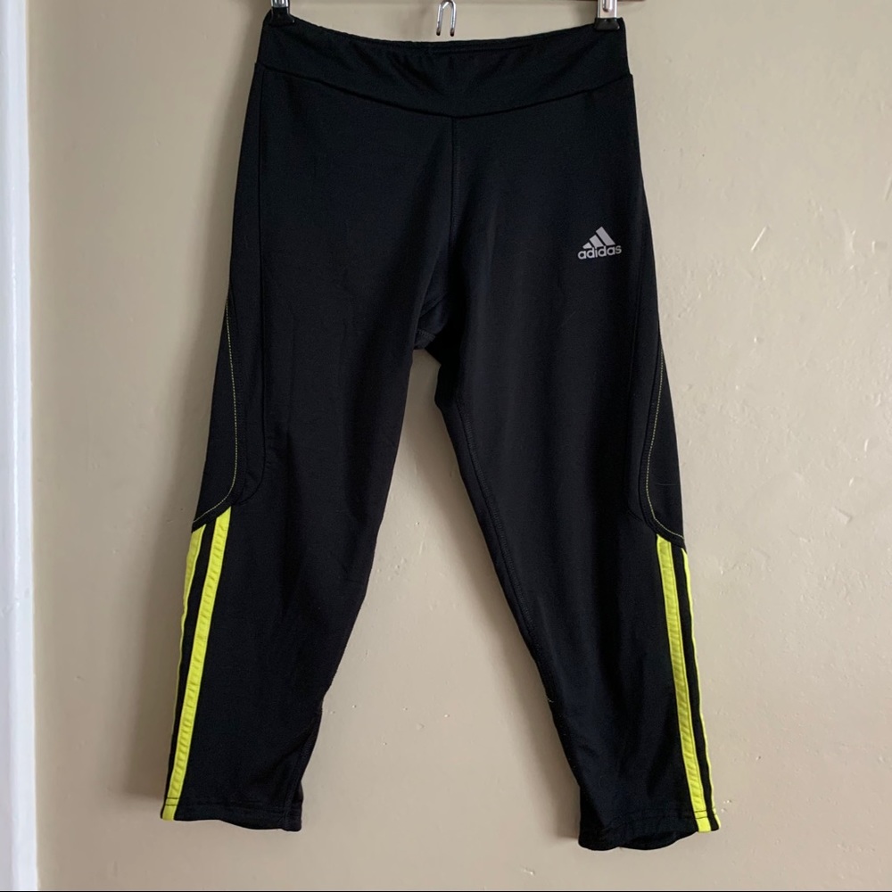 ADIDAS Response Climalite Spandex Capri Workout Active Wear Leggings, XS